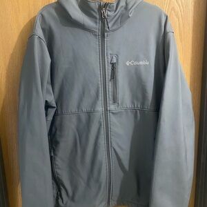Columbia Men’s Hooded Softshell Jacket - Slate Gray